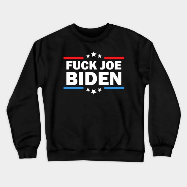 fuck joe biden Crewneck Sweatshirt by marscarey